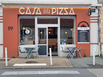 Pizza de Casa della Pizza à La Rochelle